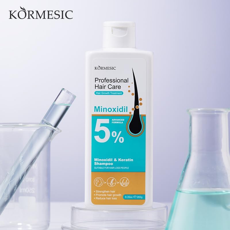 Kormesic 5% Minoxidil and Keratin Shampoo - 265g