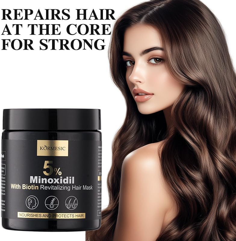 Kormesic Minoxidil Hair Mask With Biotin 5% - 100g