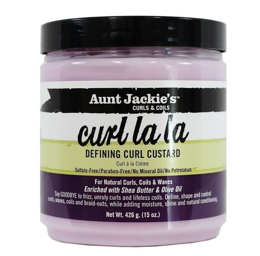 Aunt Jackie’s Curl La La Defining Curl Custard – Moisturizing Curl Control (426g)